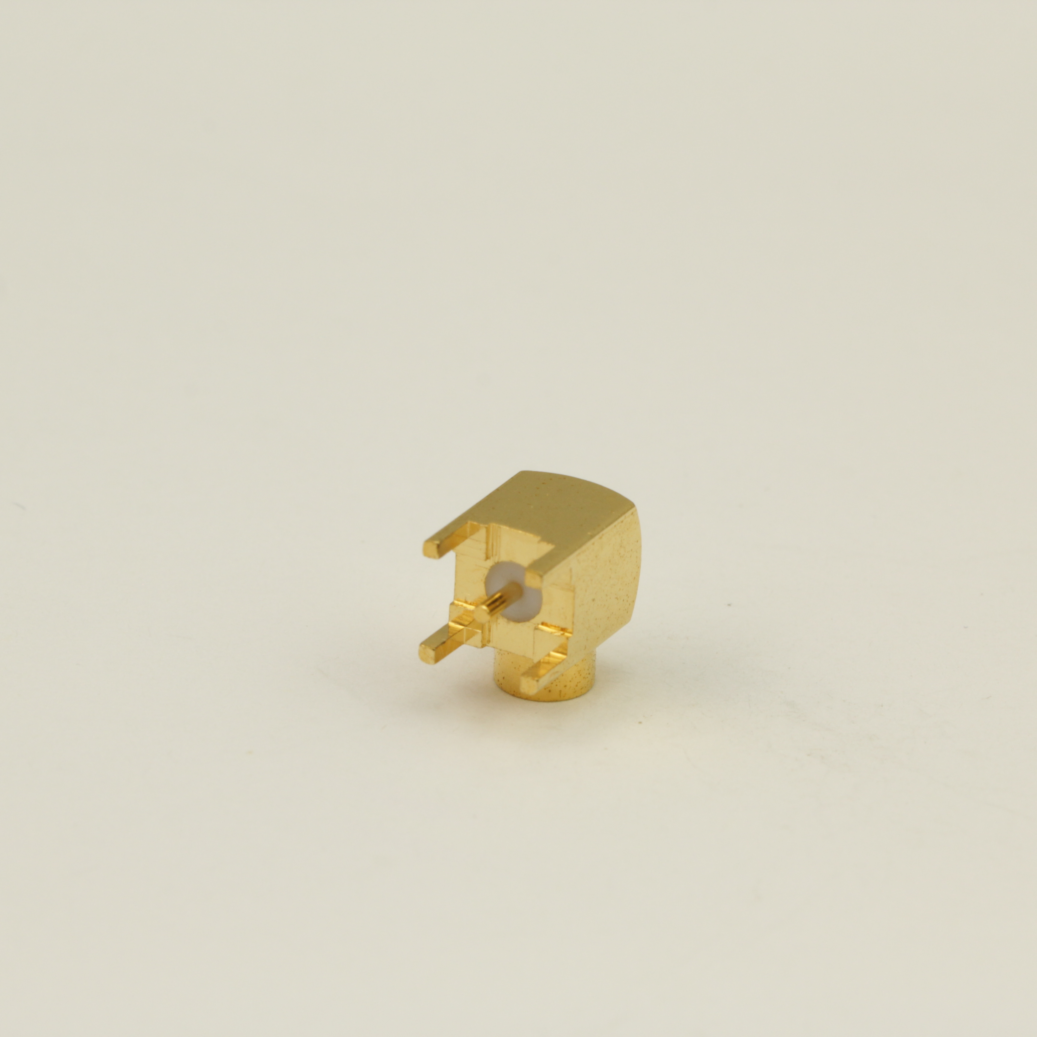 SMP right angle PCB male connector