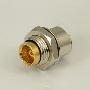 BMA straight female semi-rigid cable connector