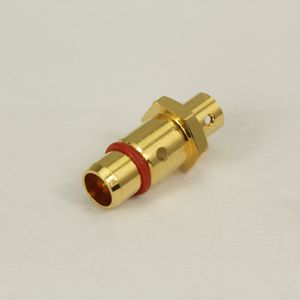 BMA straight male semi-rigid cable connector