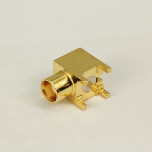 MCX right angle PCB female connector