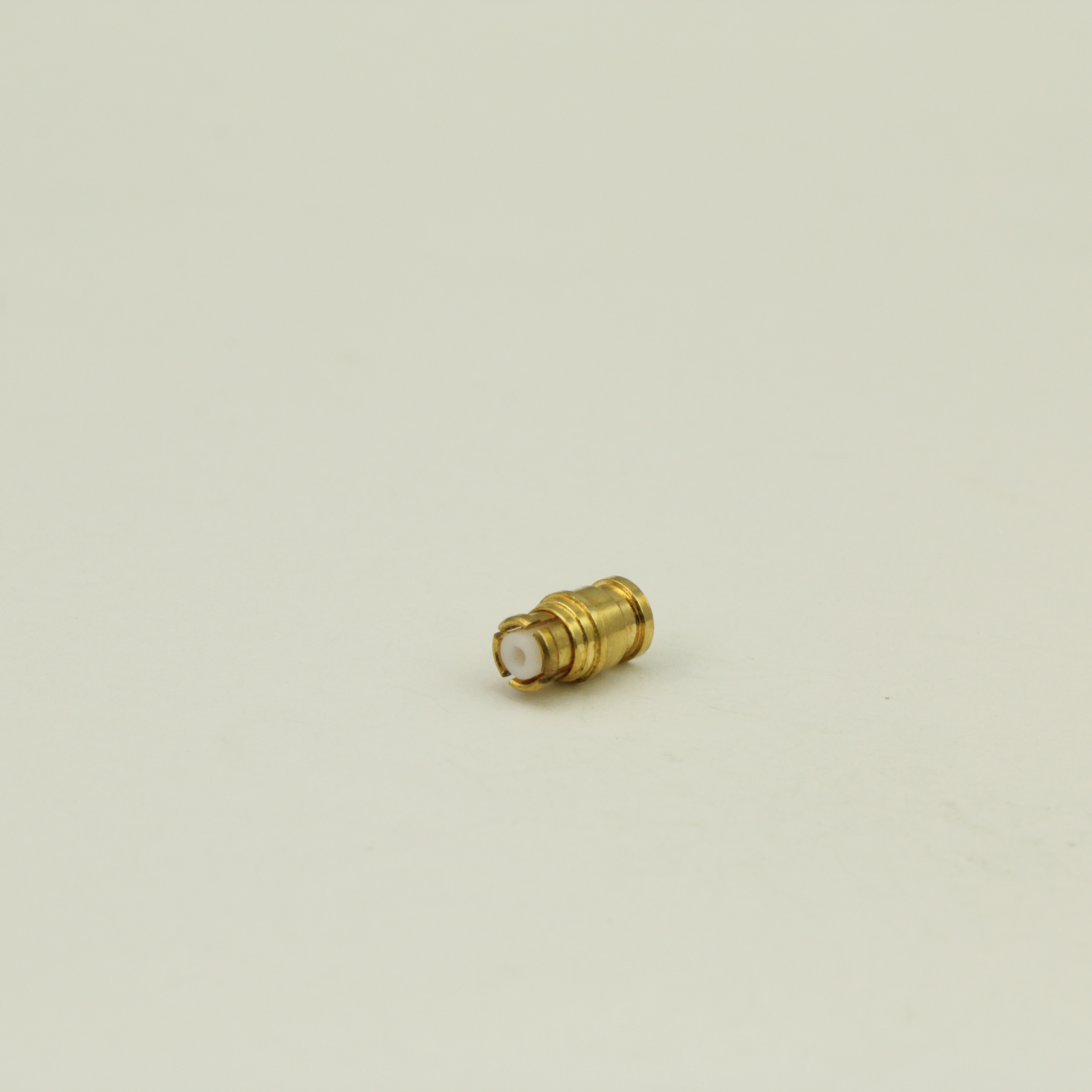 SMP straight female semi-rigid cable connector