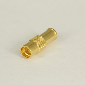MMCX straight female semi-rigid cable connector