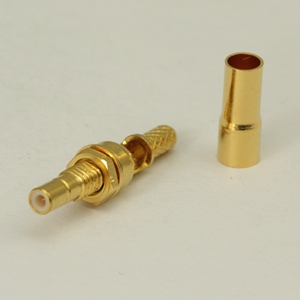 SSMB male Bulkhead Mount Connectors