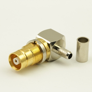 L9(1.6/5.6)female  Bulkhead Mount Connectors 
